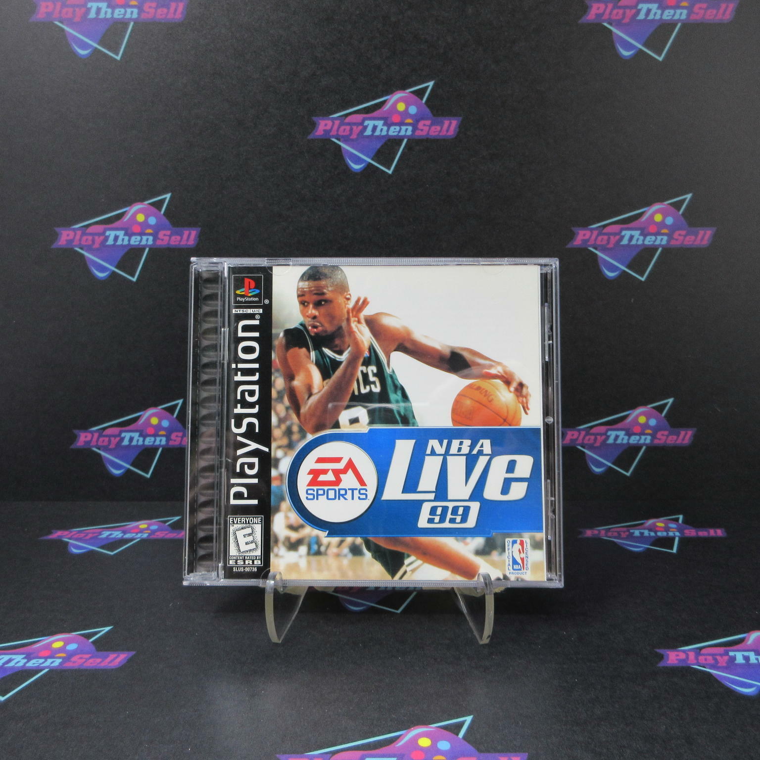 NBA Live 99 PS1 PlayStation 1 + Reg Card Complete - Refurbished