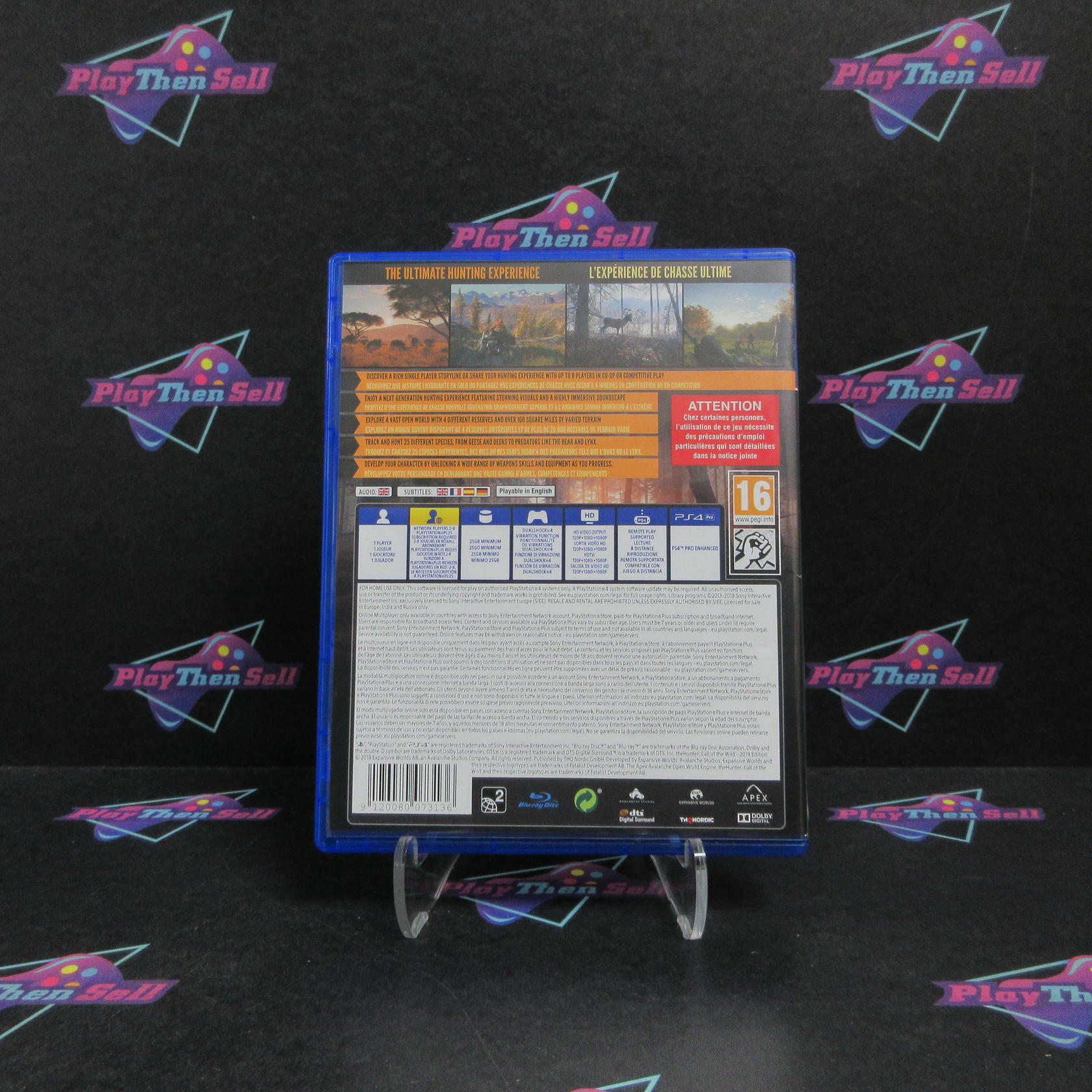 theHunter Call of the Wild 2019 Ed PS4 PlayStation 4 PAL Complete - Refurbished