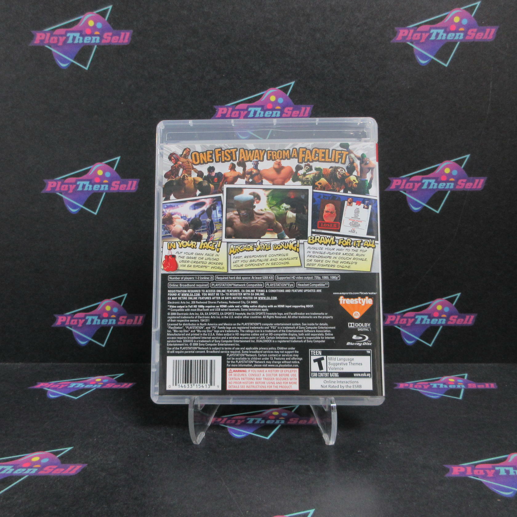 FaceBreaker PS3 PlayStation 3 Complete - Refurbished