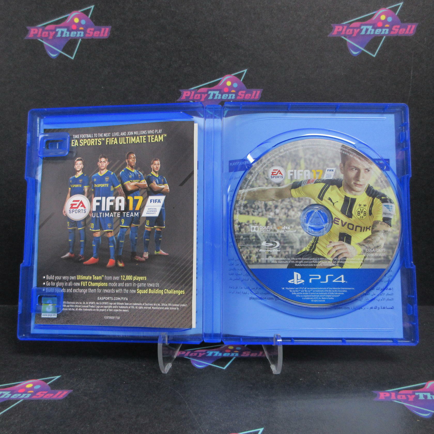 FIFA 17 Deluxe Edition PS4 PlayStation 4 PAL Arabic Complete - Refurbished