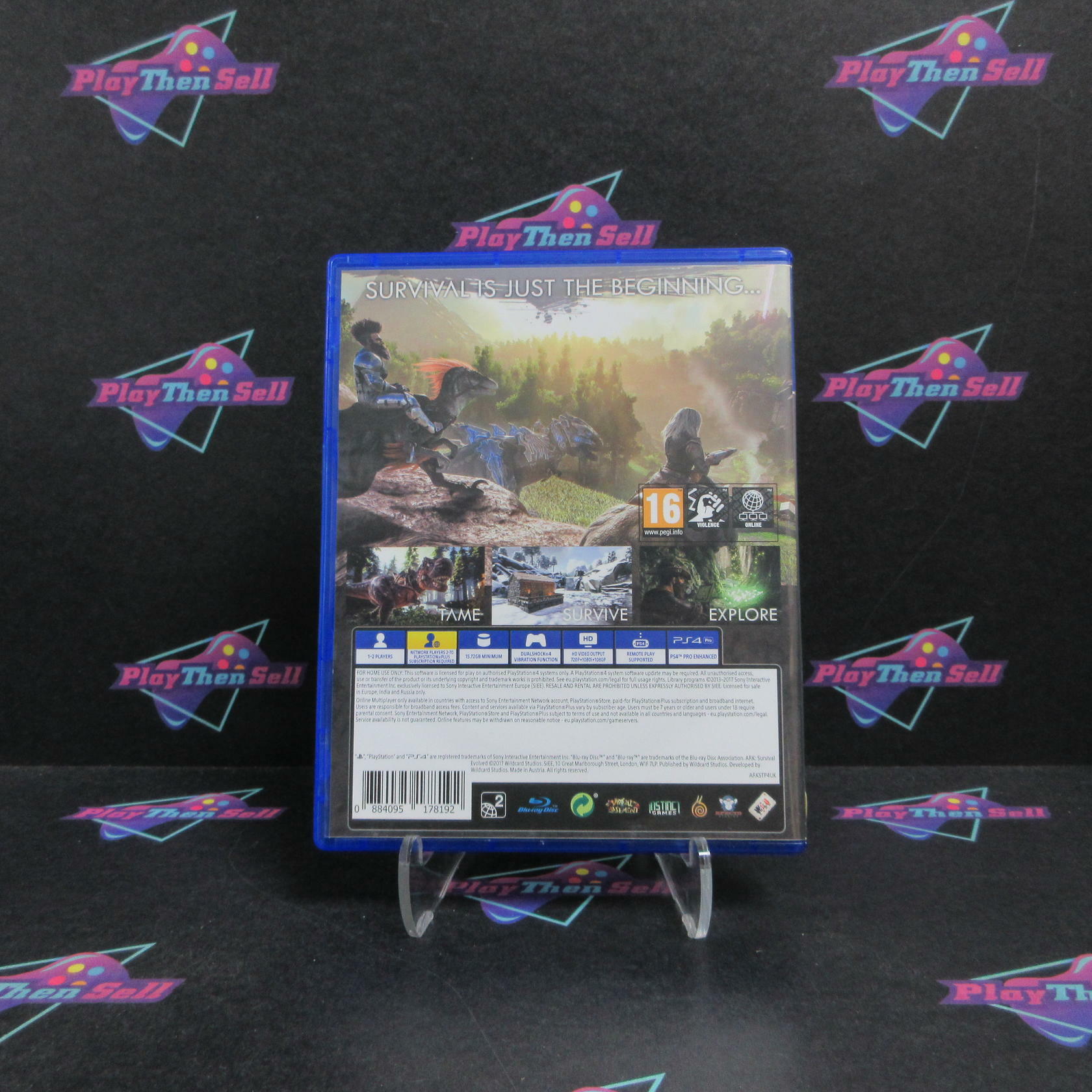 ARK Survival Evolved PS4 PlayStation 4 PAL Complete - Refurbished