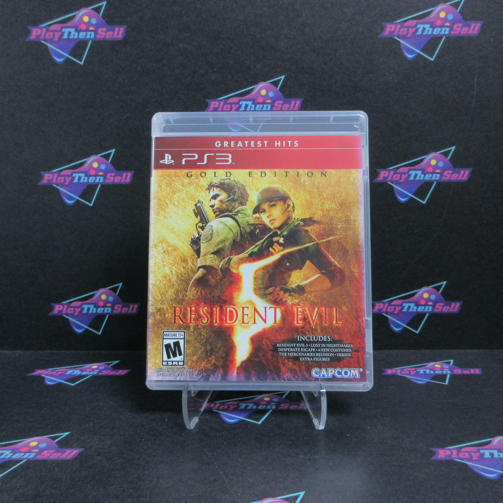 Resident Evil 5 Gold Edition PS3 PlayStation 3 GH Complete - Very Good