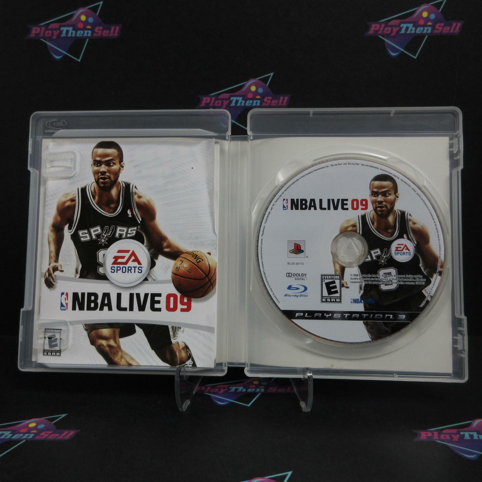 NBA Live 09 PS3 PlayStation 3 Complete - Very Good