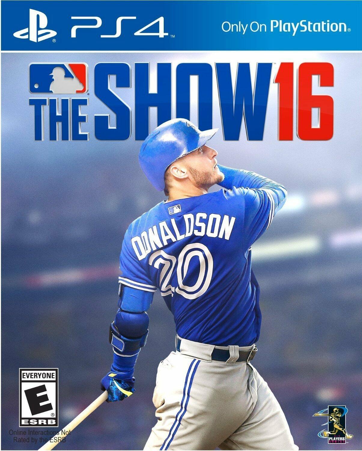 MLB The Show 16 PS4 PlayStation 4 Complete - Very Good