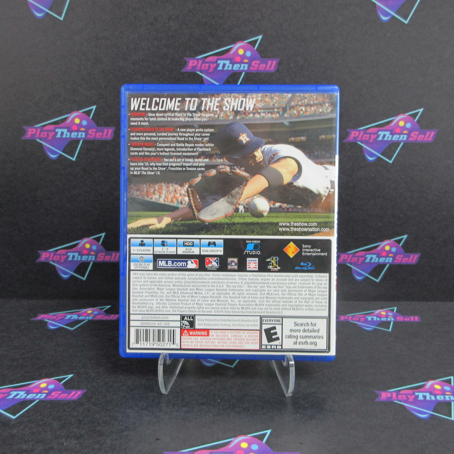 MLB The Show 16 PS4 PlayStation 4 Complete - Very Good