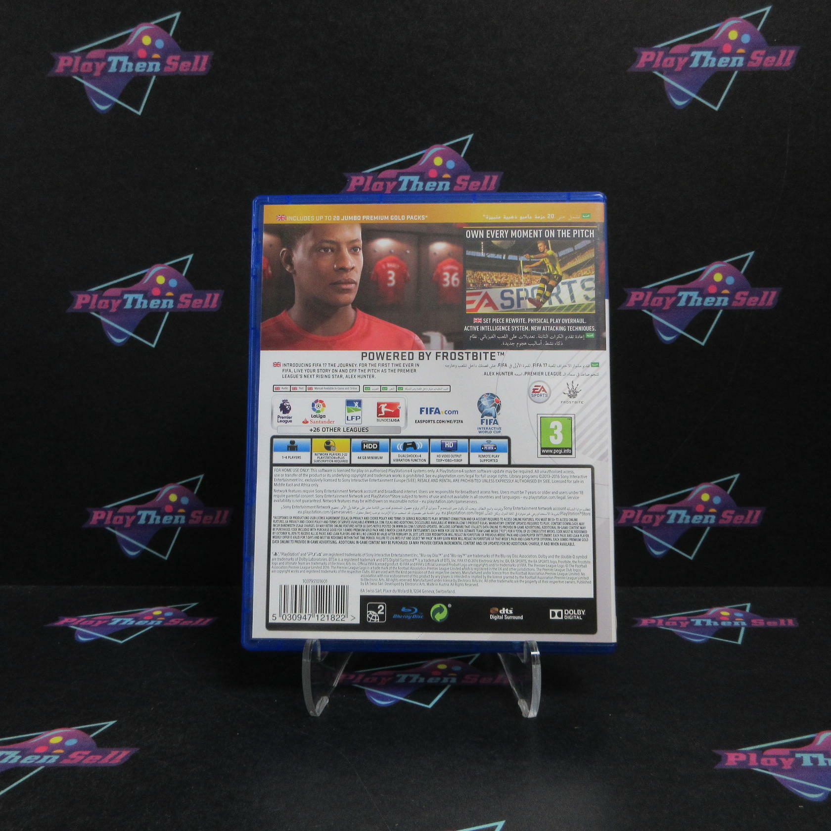 FIFA 17 Deluxe Edition PS4 PlayStation 4 PAL Arabic Complete - Refurbished