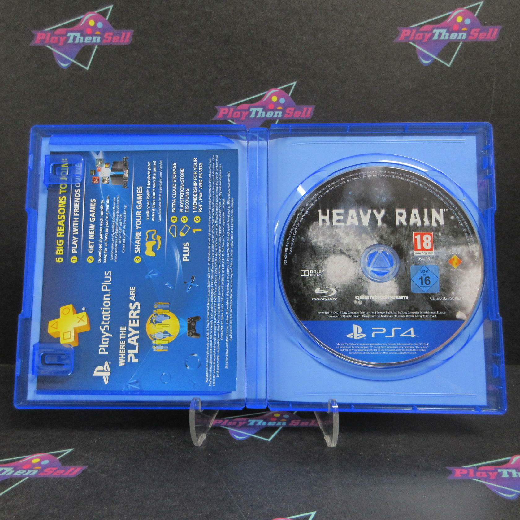 Heavy Rain & Beyond Two Souls Collection PS4 PlayStation 4 PAL CIB - Refurbished