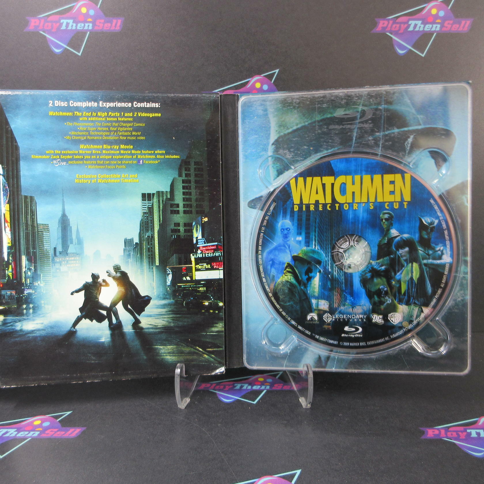Watchmen The End is Nigh Complete Experience PS3 + Sleeve/Poster CIB - Very Good