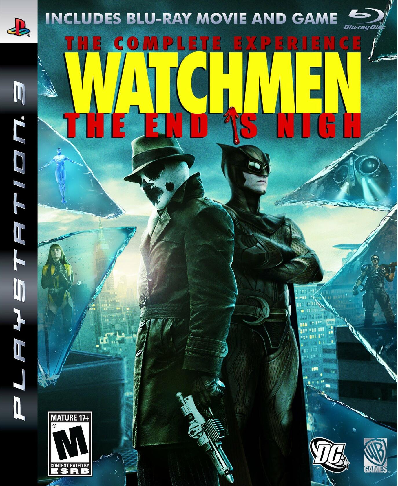 Watchmen The End is Nigh Complete Experience PS3 + Sleeve/Poster CIB - Very Good