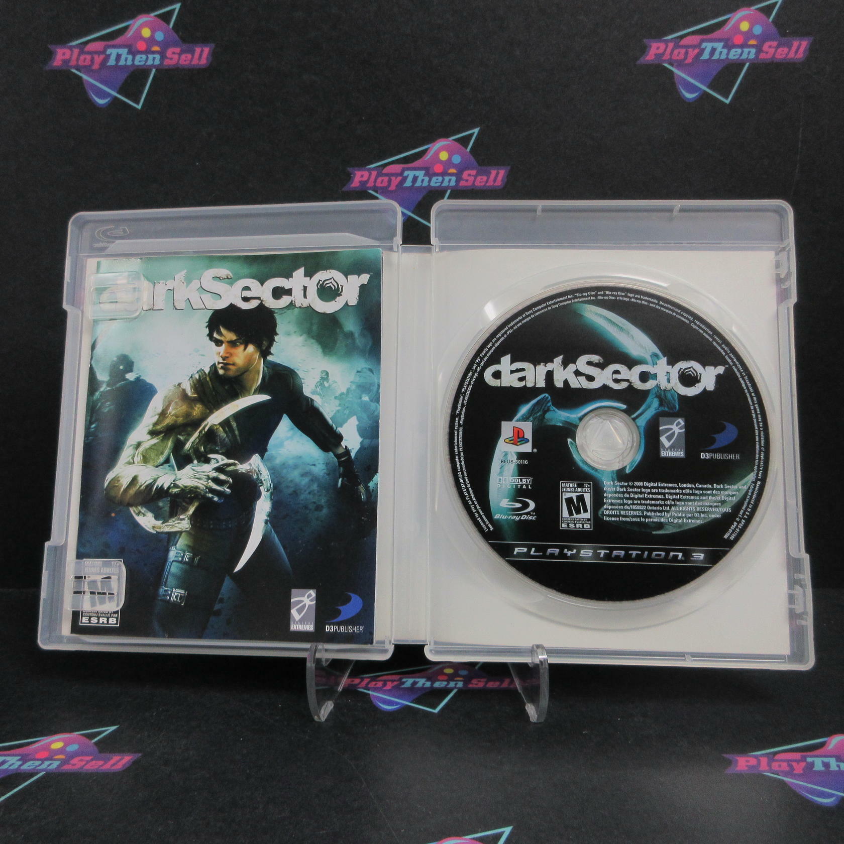 Dark Sector PS3 PlayStation 3 Complete - Very Good