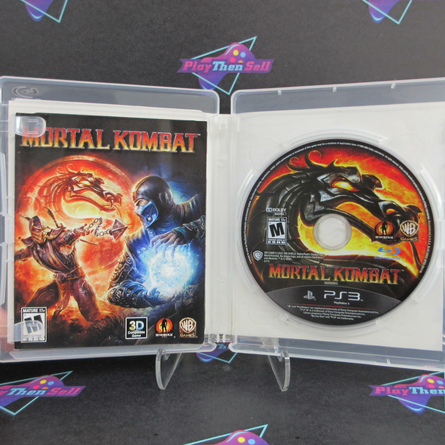 Mortal Kombat PS3 PlayStation 3 Complete - Very Good