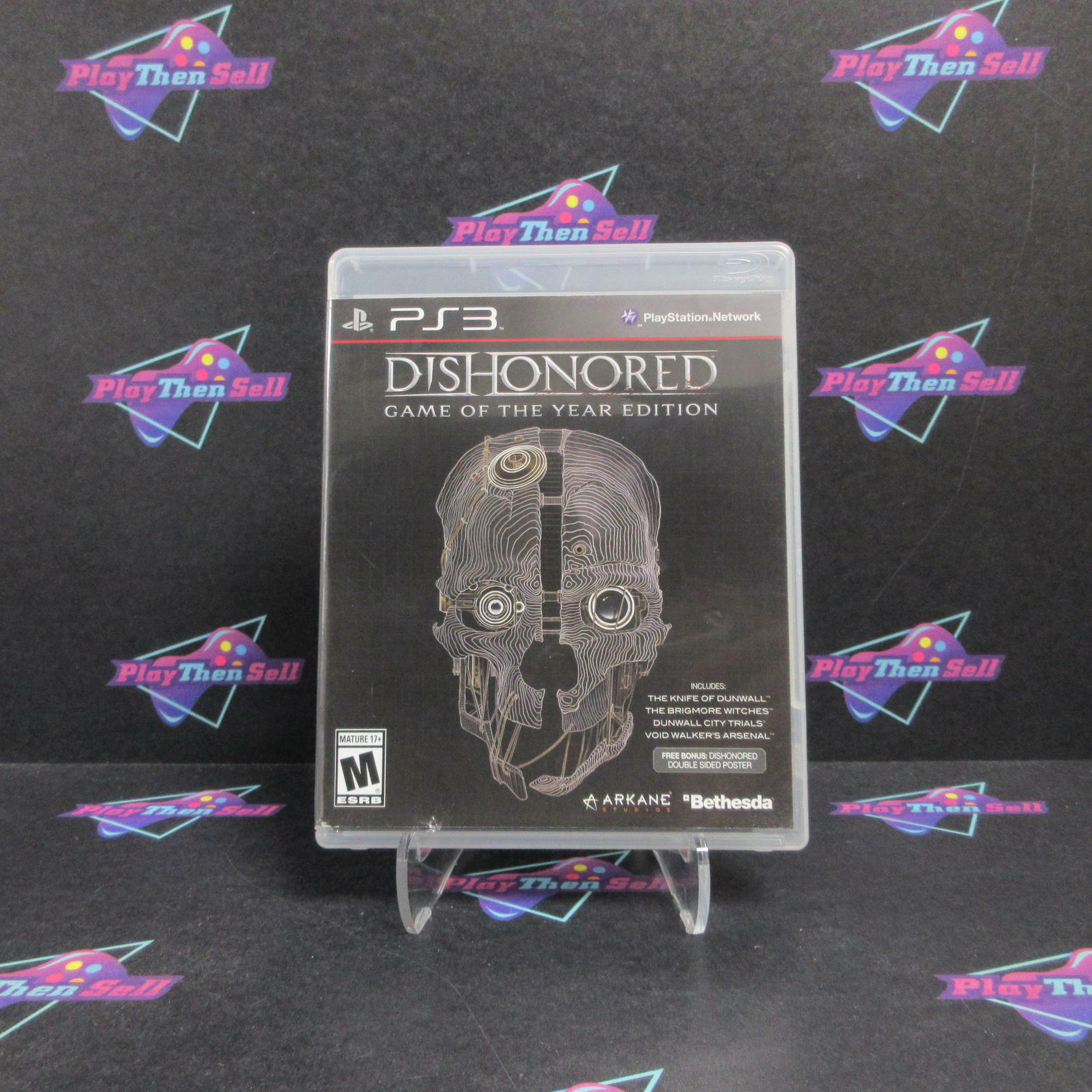 Dishonored GOTY Edition PS3 PlayStation 3  + Sleeve/Poster Complete - Very Good