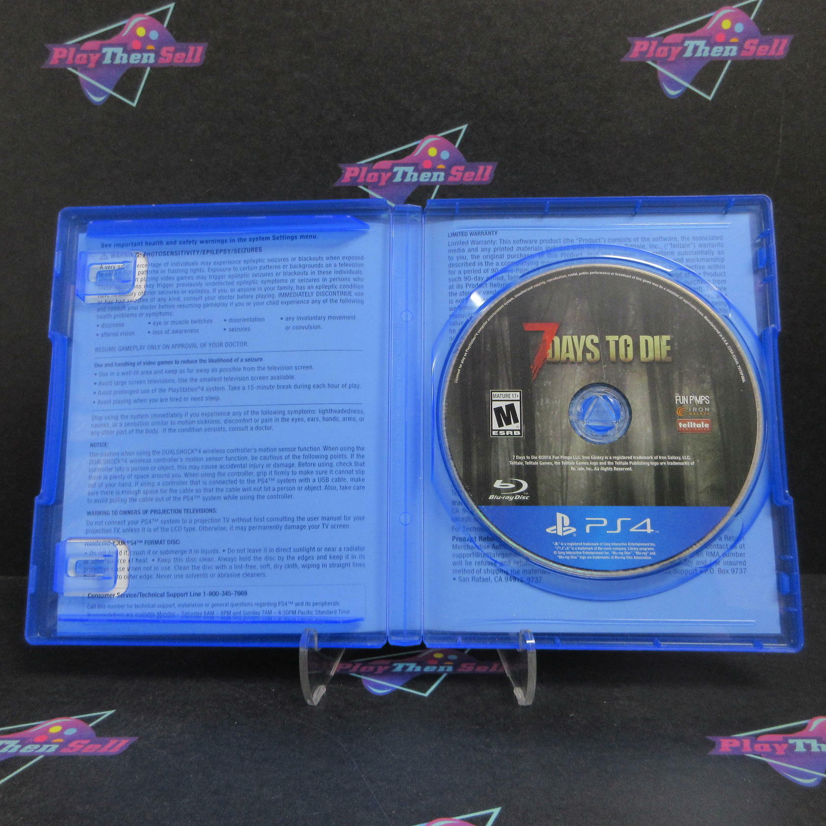 7 Days to Die PS4 PlayStation 4 Complete - Very Good