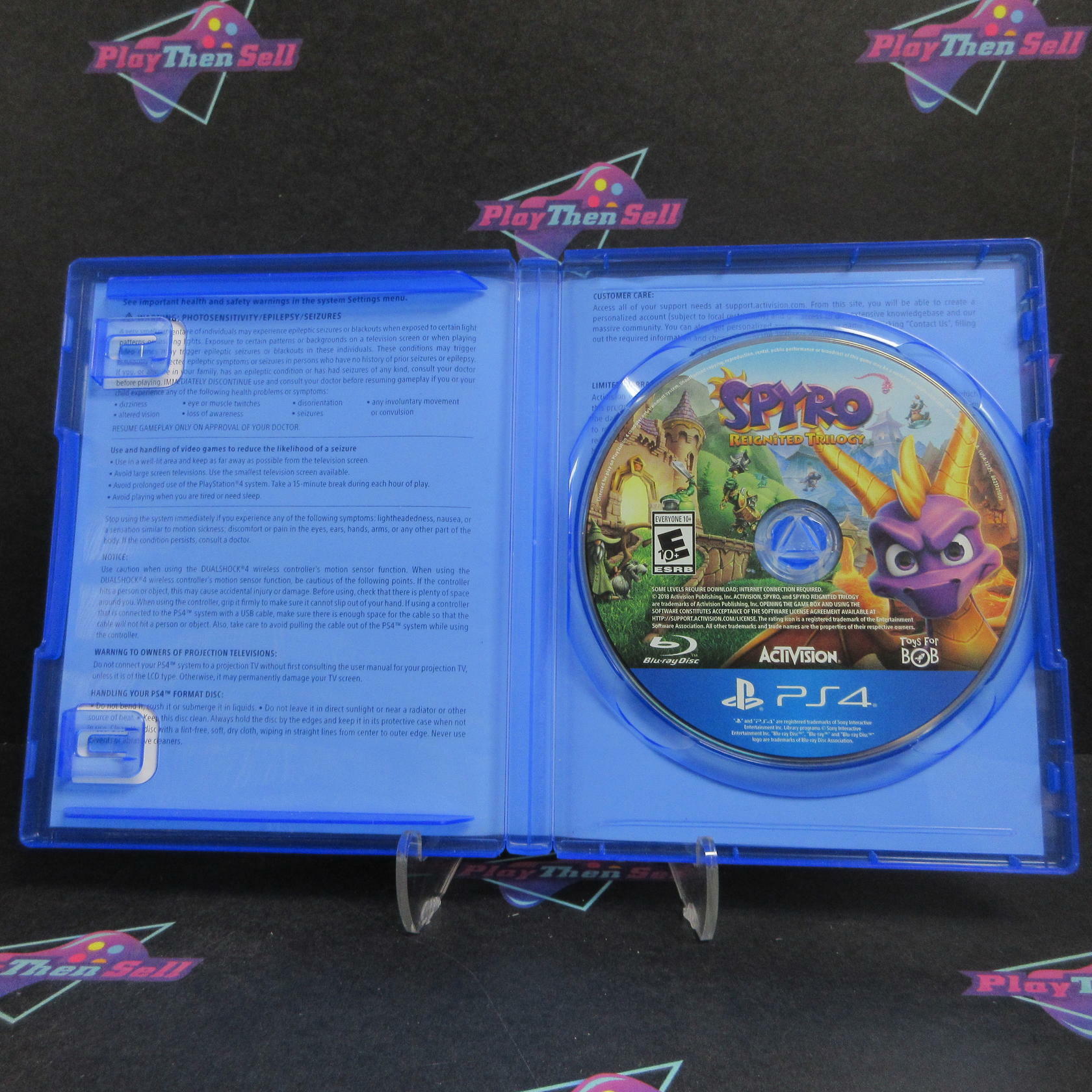 Spyro Reignited Trilogy PS4 PlayStation 4 Complete - Very Good