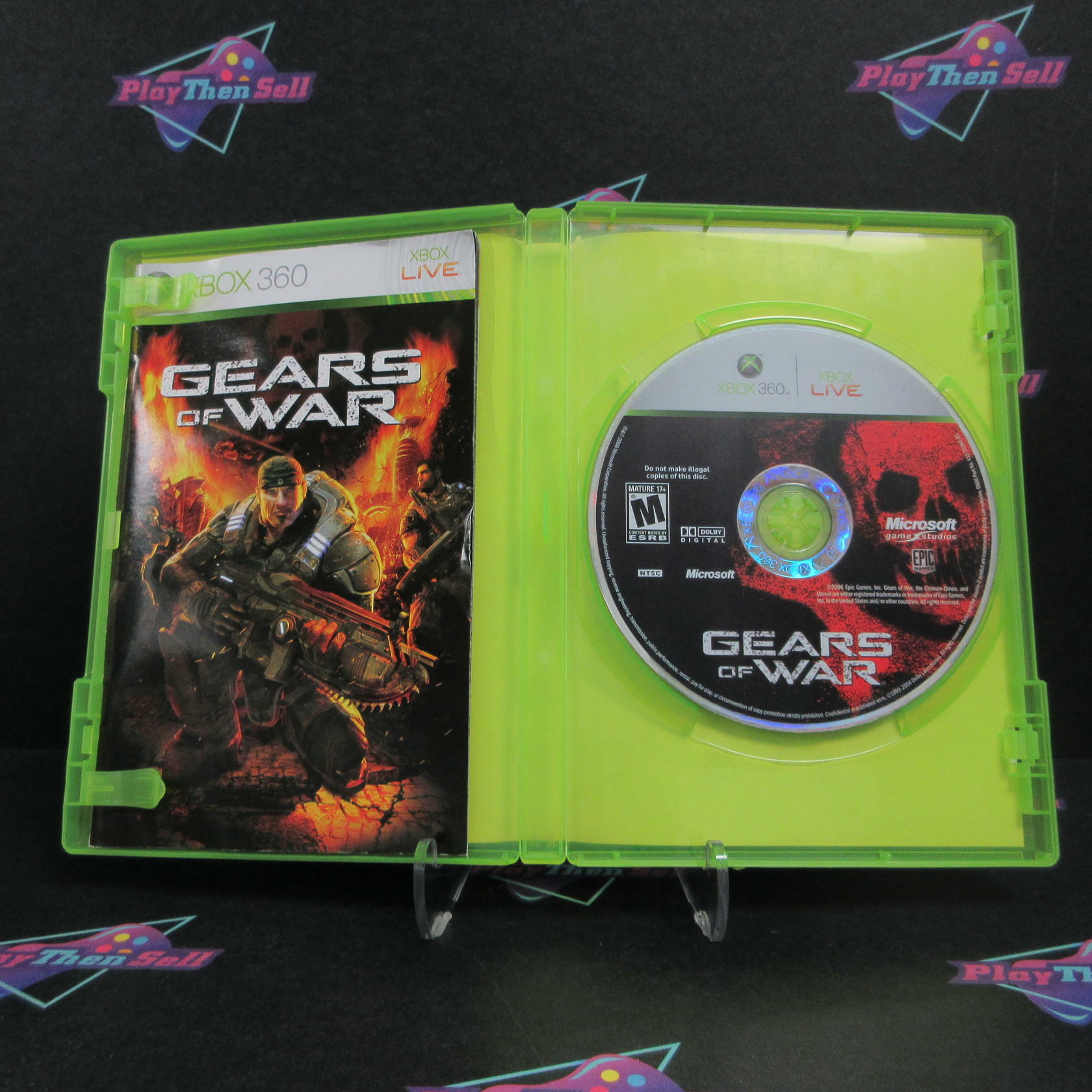 Gears Of War Xbox 360 Complete - Very Good