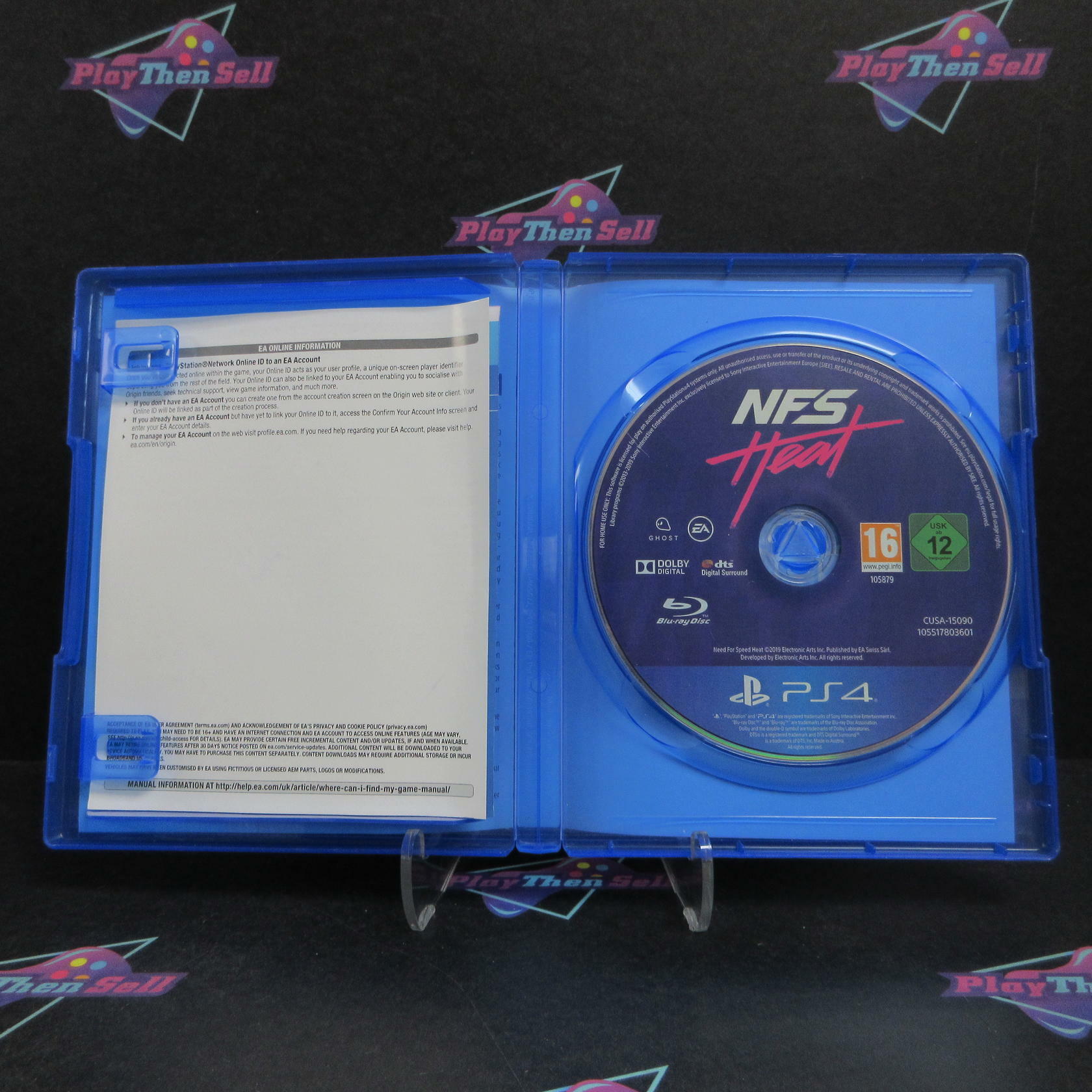 Need for Speed Heat PS4 PlayStation 4 PAL Complete - Very Good
