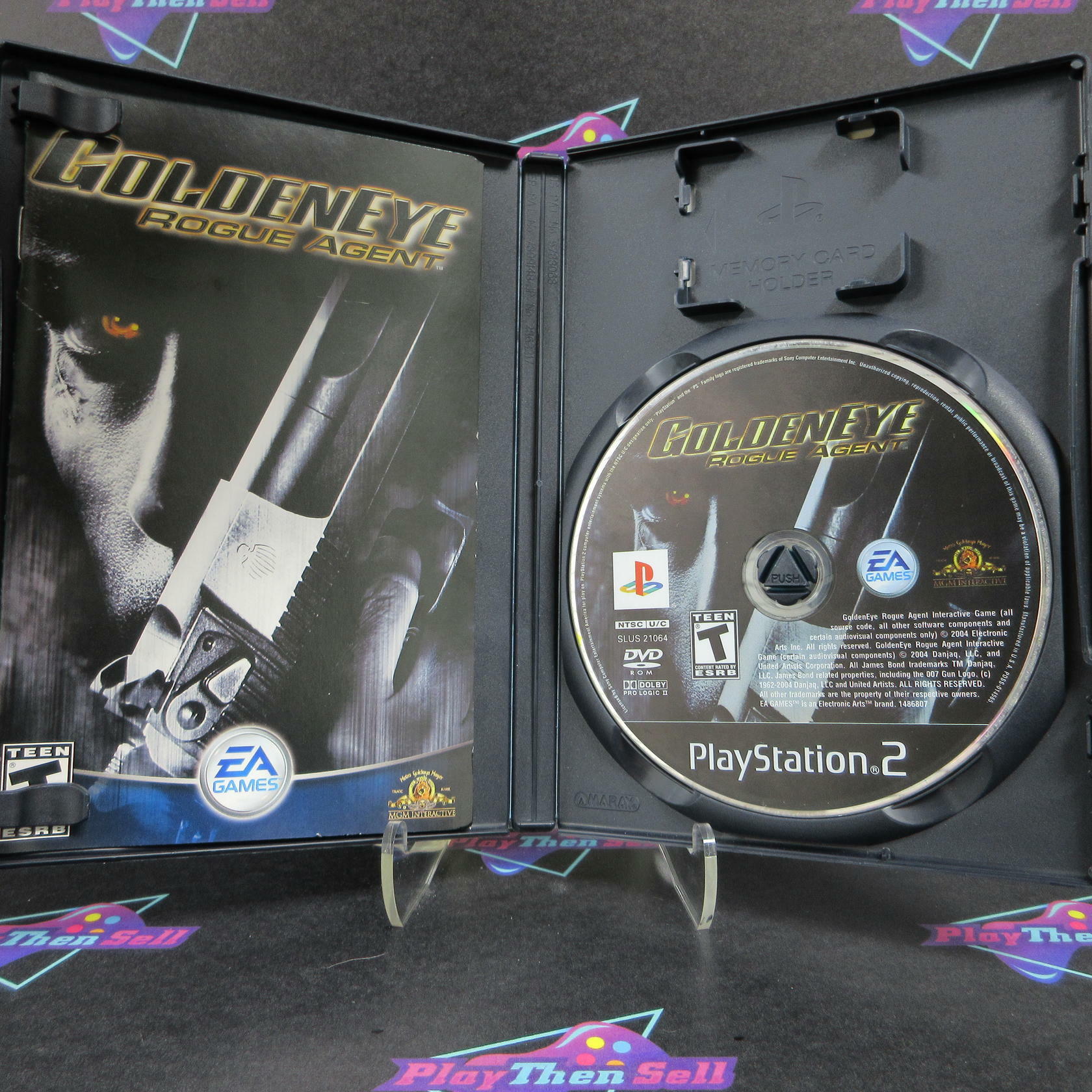 Goldeneye Rogue Agent PS2 PlayStation 2 Complete - Very Good