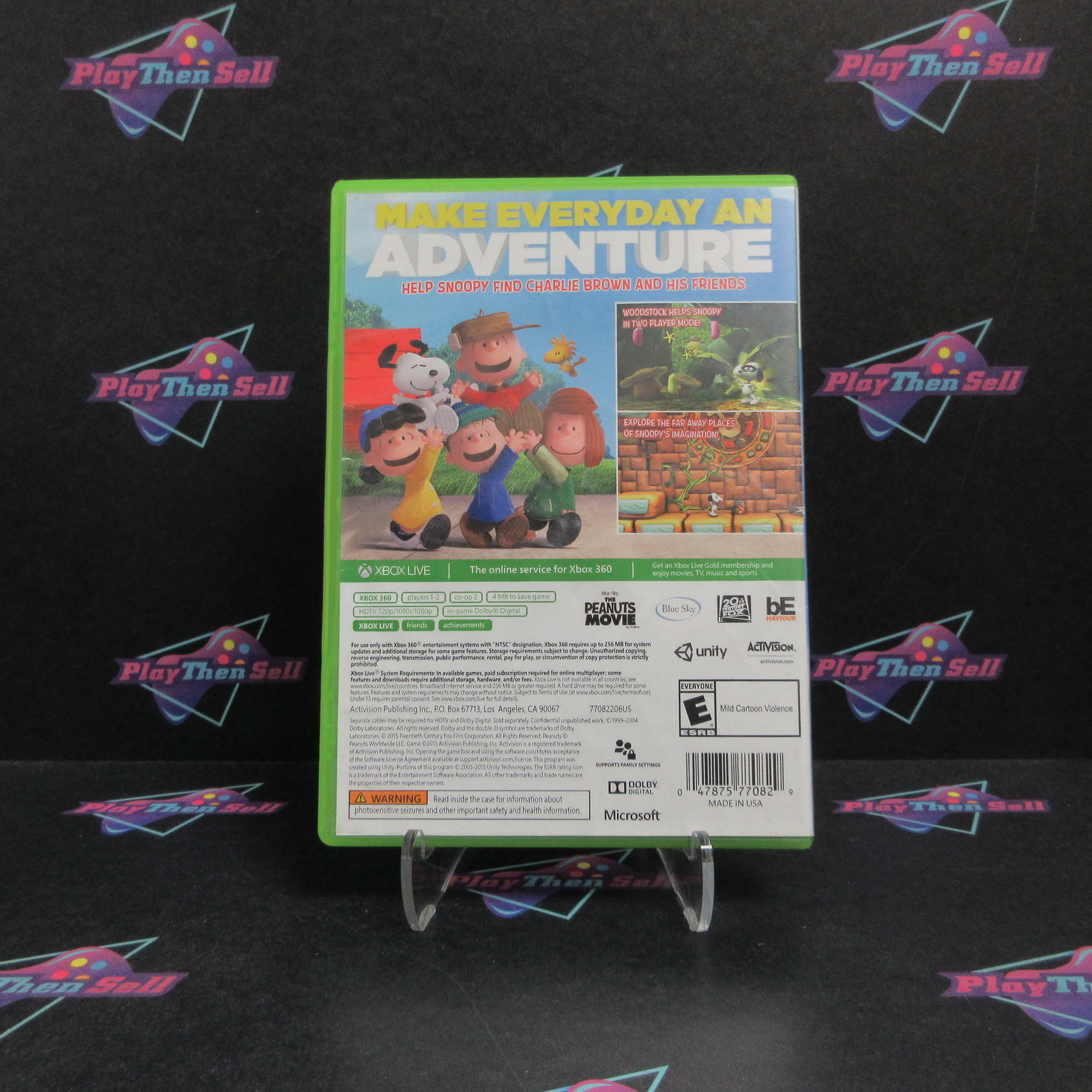 Snoopy's Grand Adventure Xbox 360 Complete - Very Good