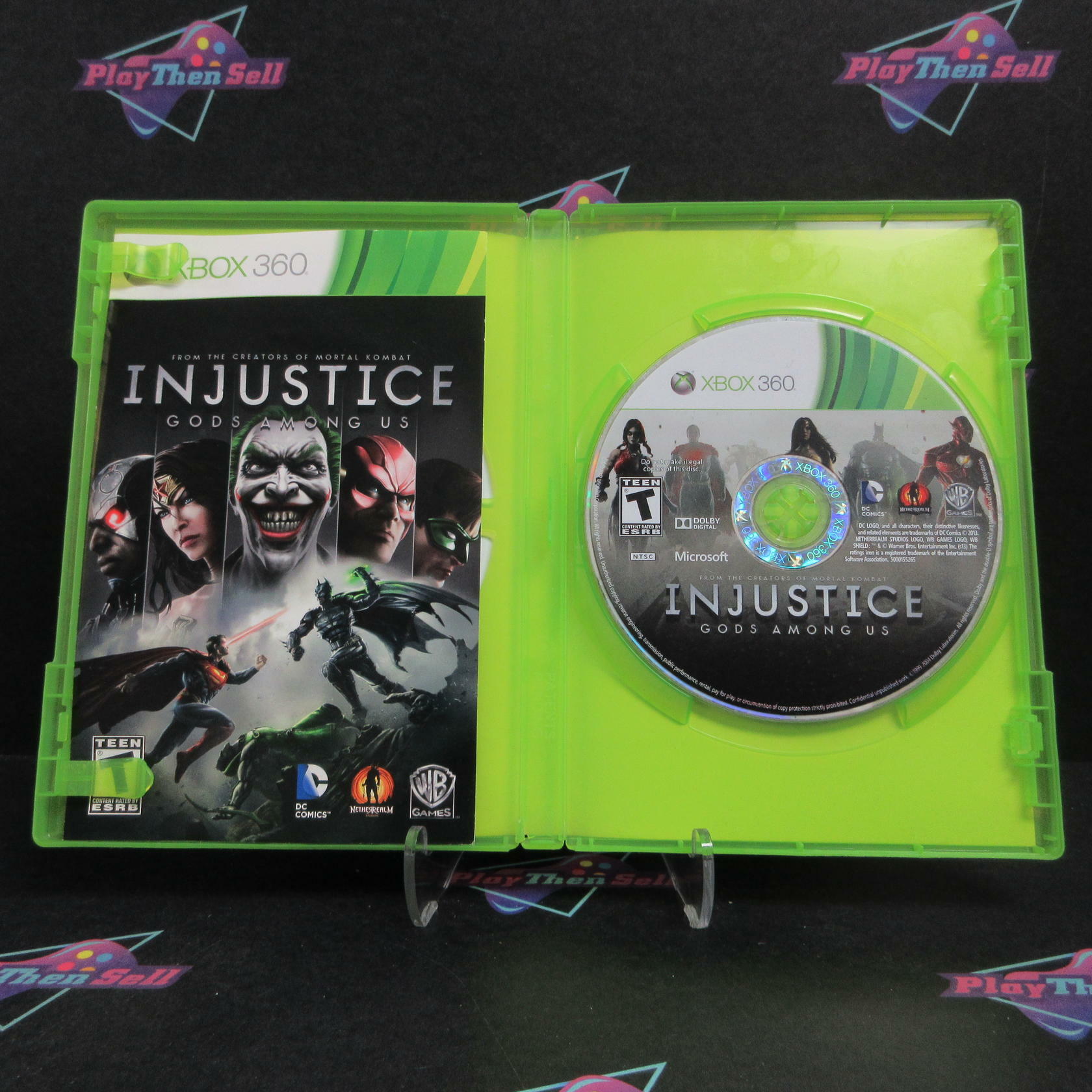 Injustice Gods Among Us Xbox 360 Complete - Very Good