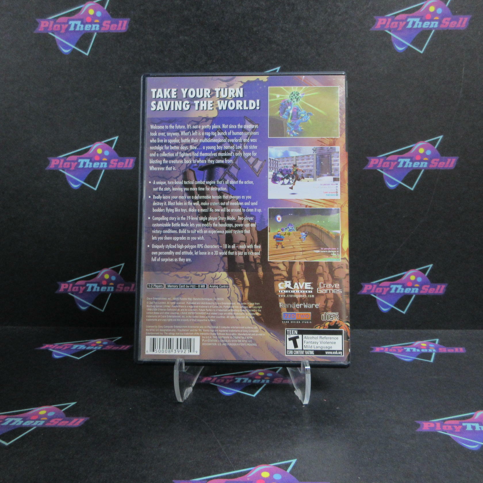 Future Tactics Uprising PS2 PlayStation 2 Complete - Very Good