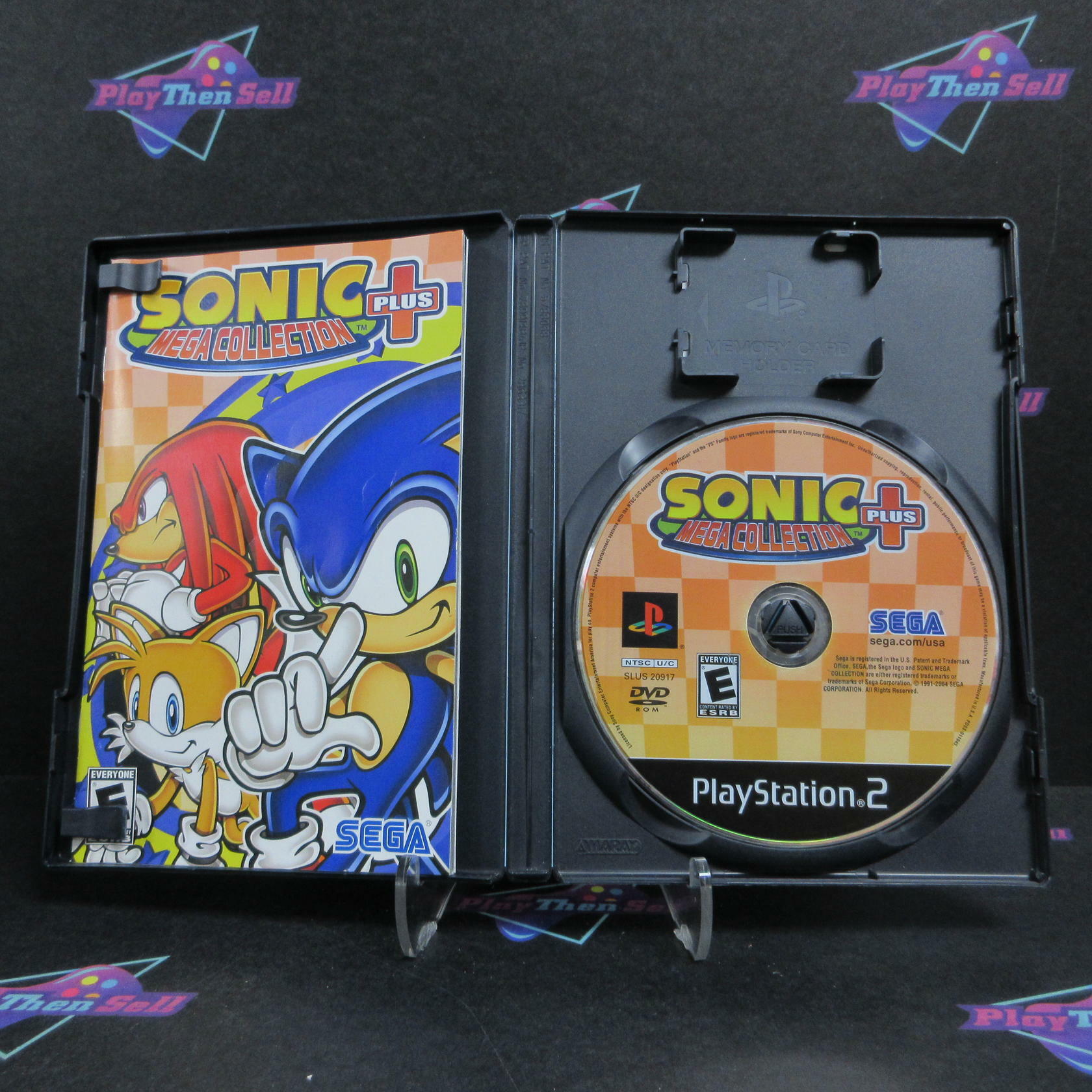 Sonic Mega Collection PS2 PlayStation 2 Complete - Very Good