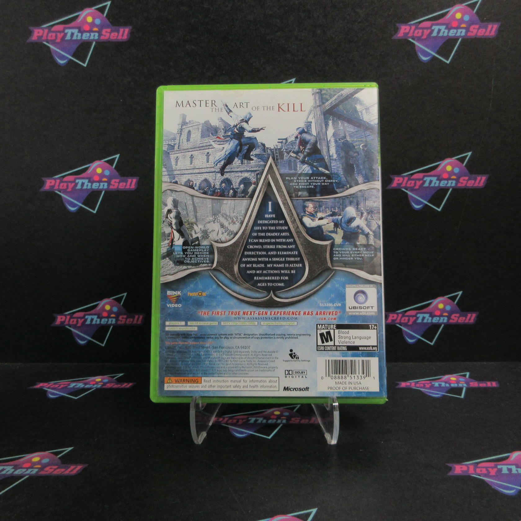Assassin's Creed Xbox 360 + Strategy Guide Complete - Very Good