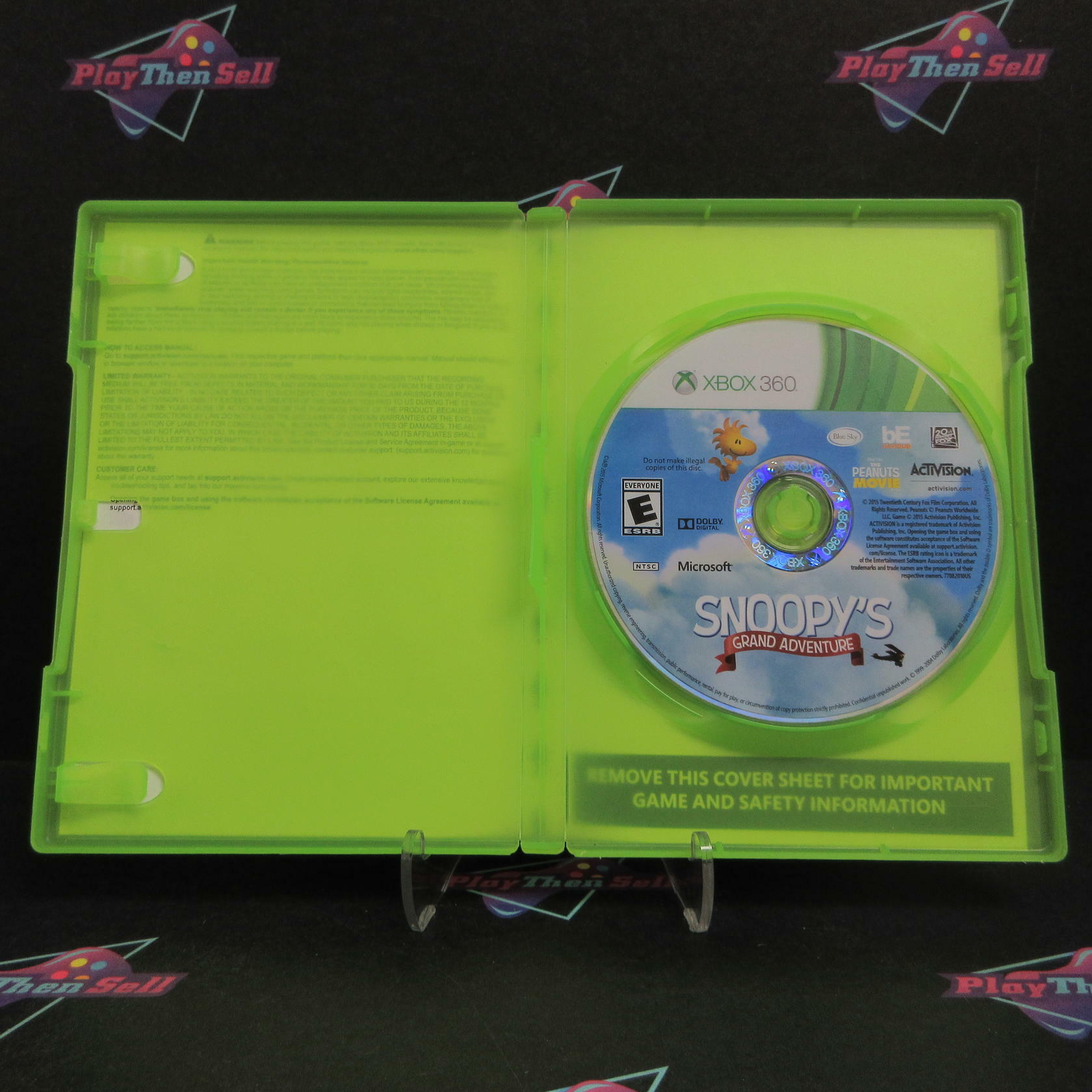 Snoopy's Grand Adventure Xbox 360 Complete - Very Good