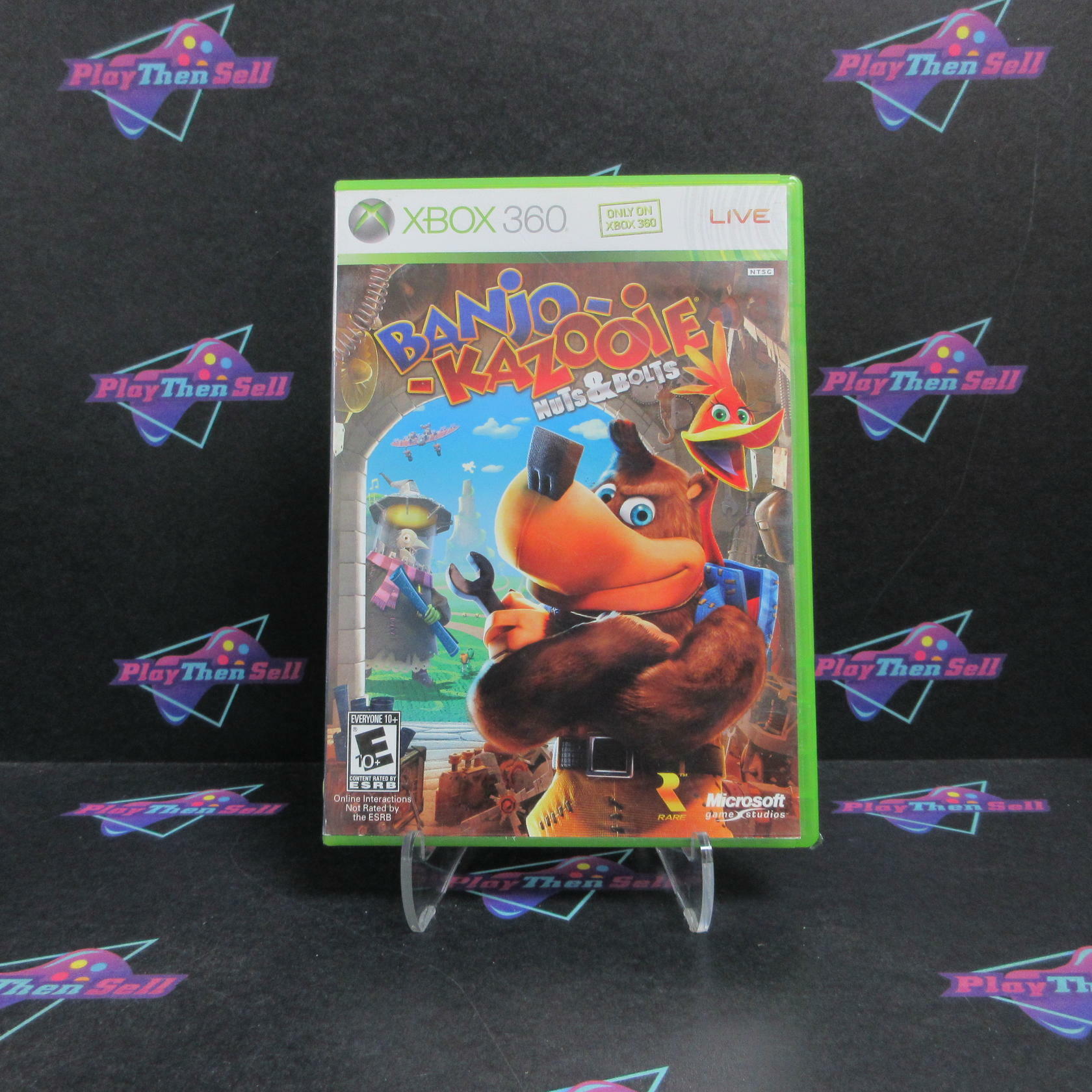 Banjo-Kazooie Nuts & Bolts Xbox 360 + Poster Complete - Very Good