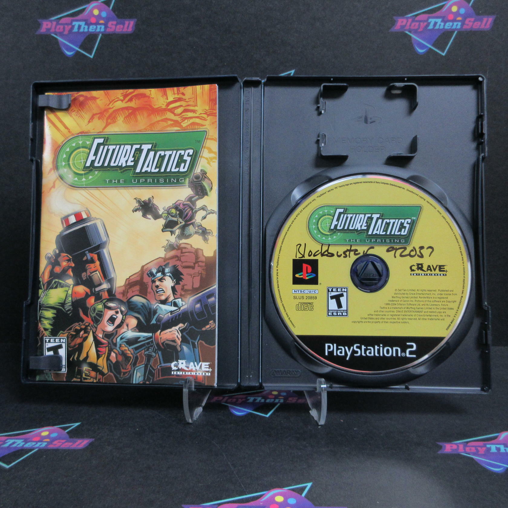 Future Tactics Uprising PS2 PlayStation 2 Complete - Very Good