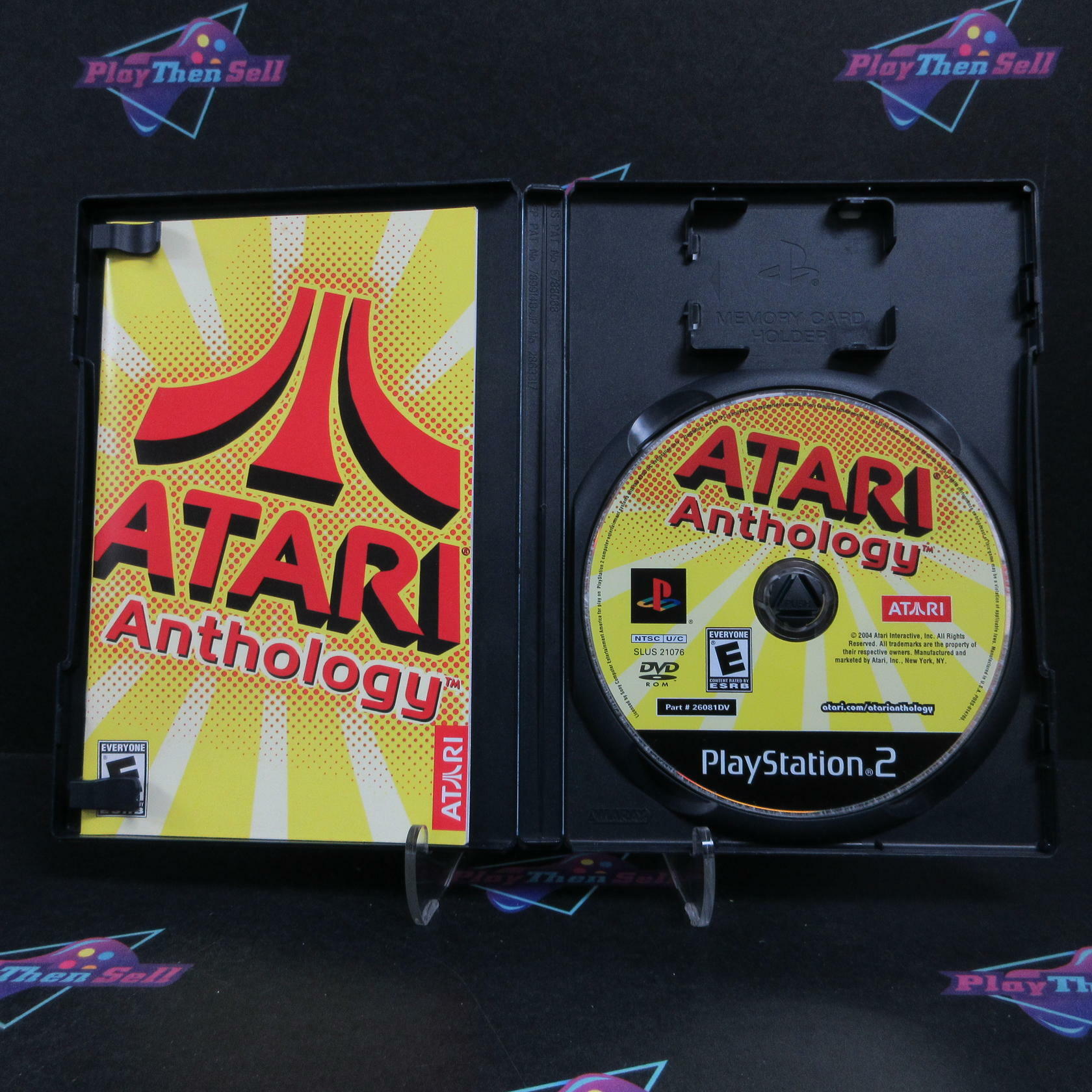 Atari Anthology PS2 PlayStation 2 Complete - Very Good