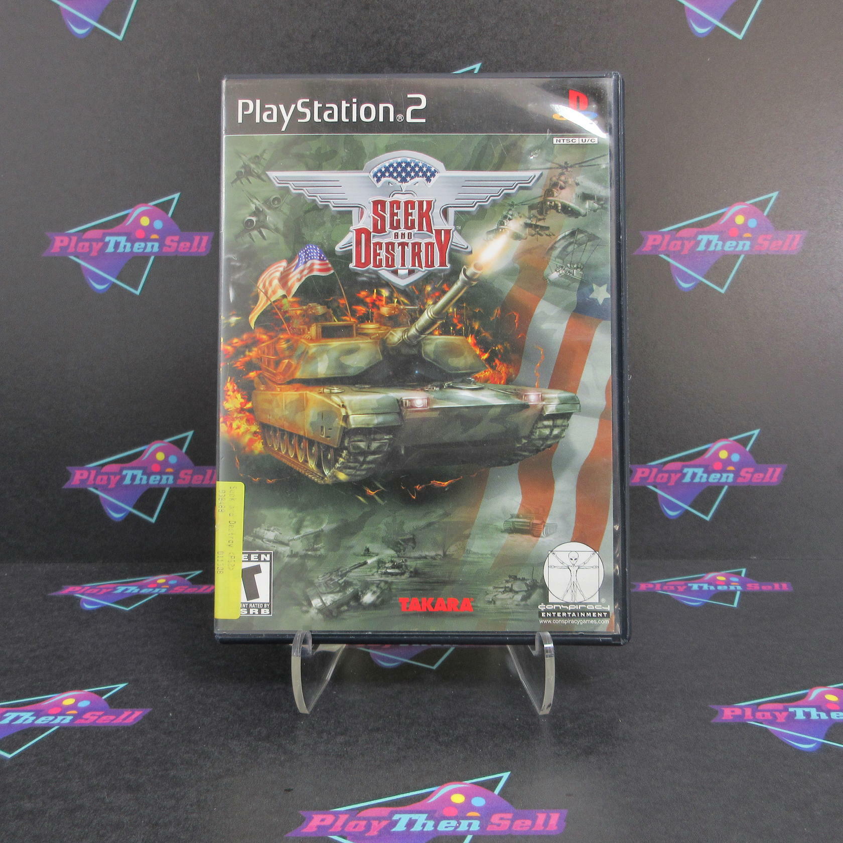 Seek and Destroy PS2 PlayStation 2 Complete - Very Good