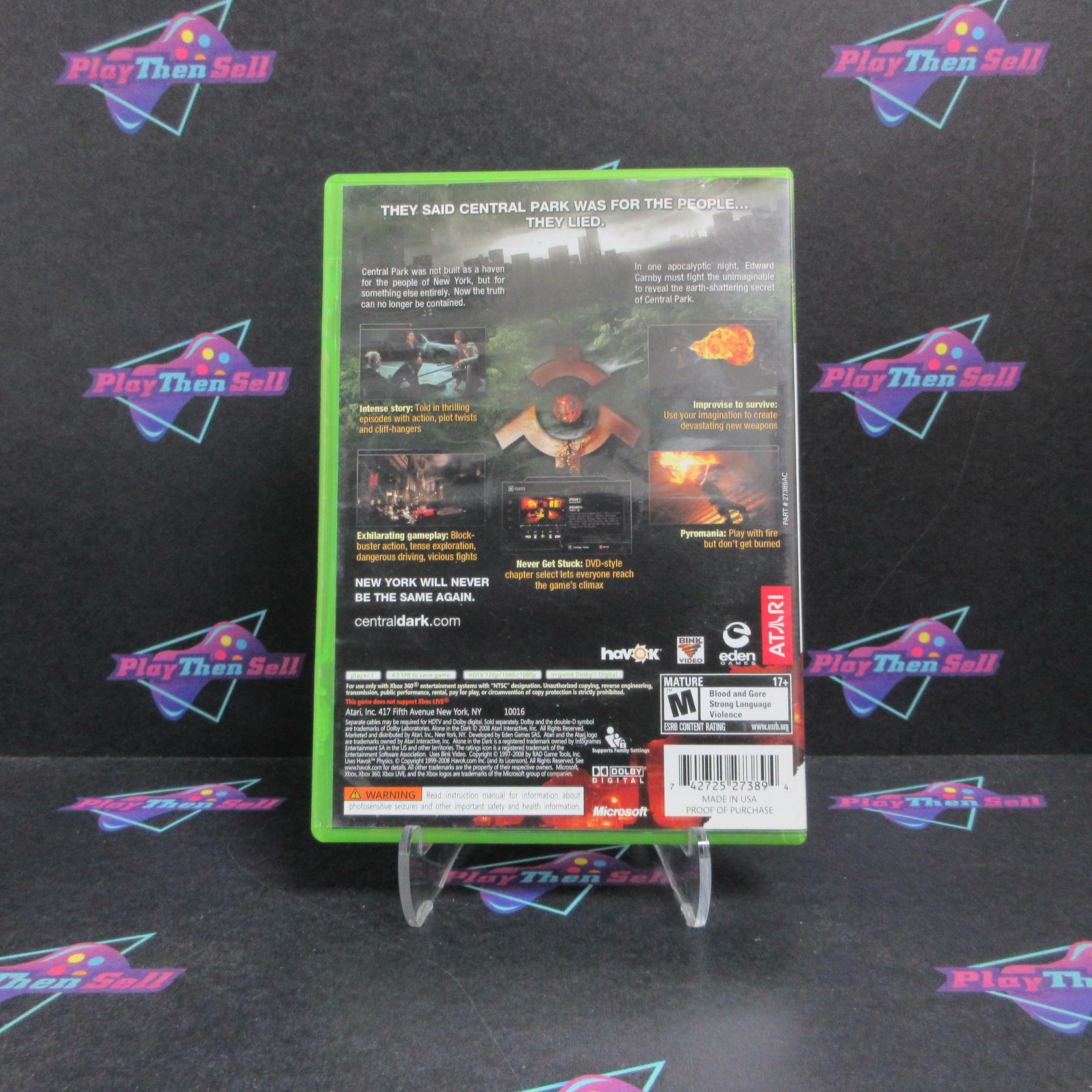 Alone in the Dark Xbox 360 Complete - Very Good