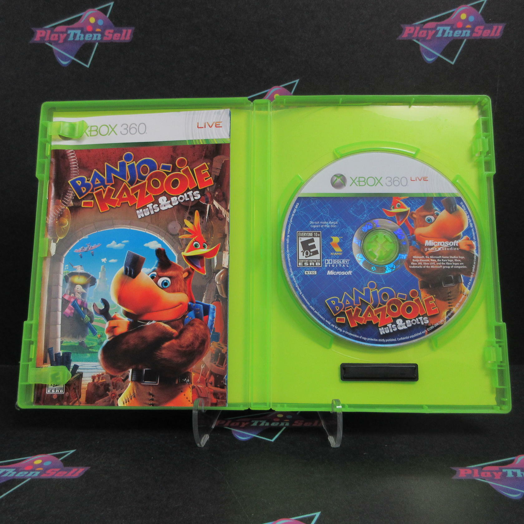 Banjo-Kazooie Nuts & Bolts Xbox 360 + Poster Complete - Very Good