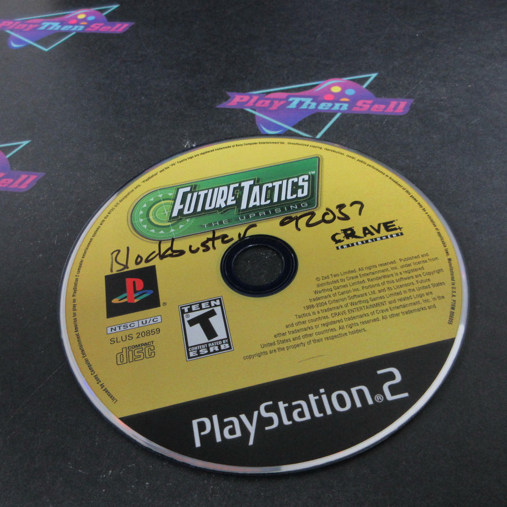 Future Tactics Uprising PS2 PlayStation 2 Complete - Very Good
