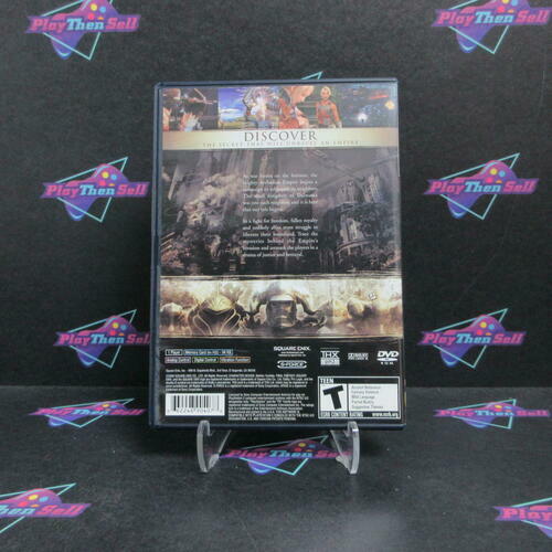 Final Fantasy XII PS2 PlayStation 2 Complete - Very Good