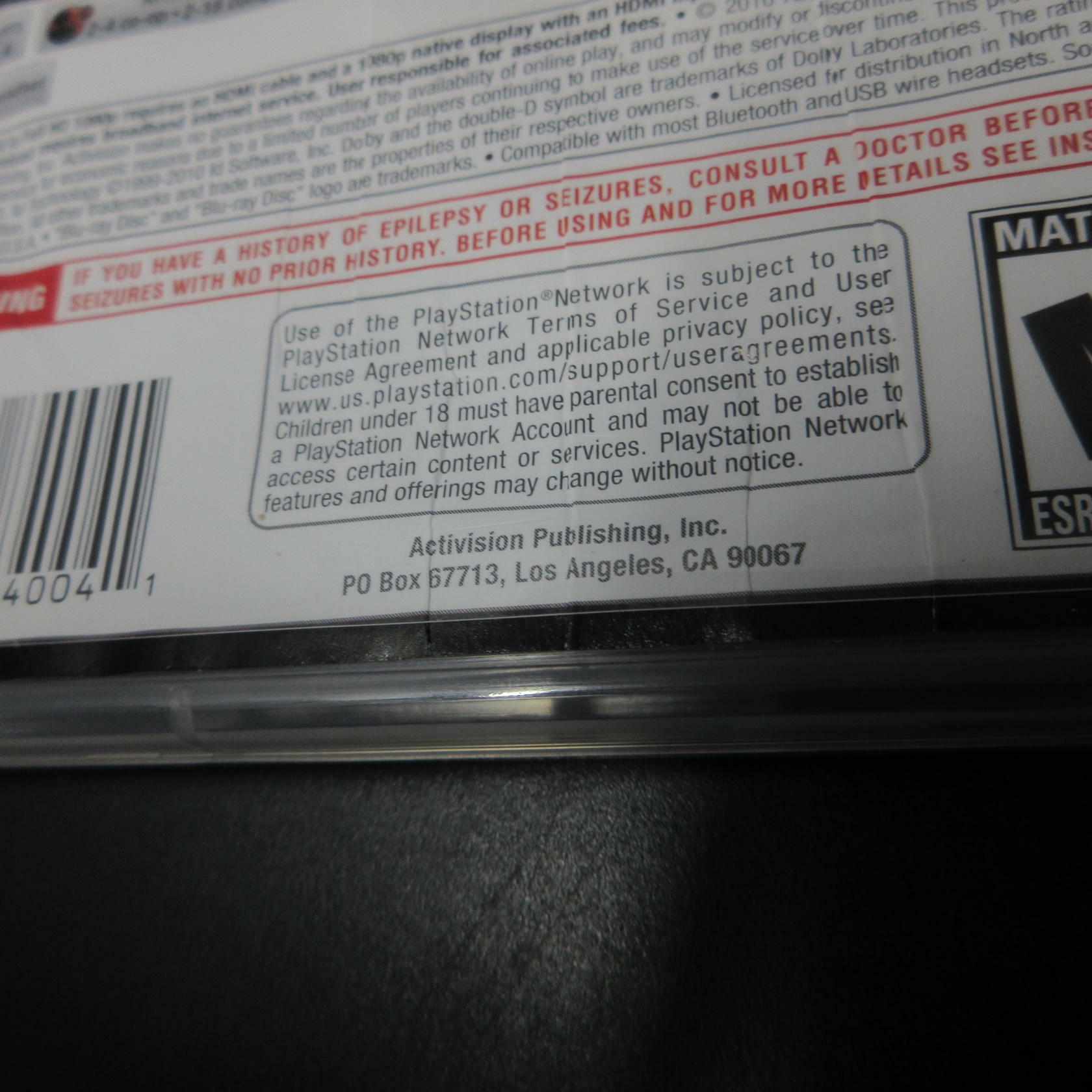 Call of Duty Black Ops PS3 PlayStation 3 Complete - Very Good