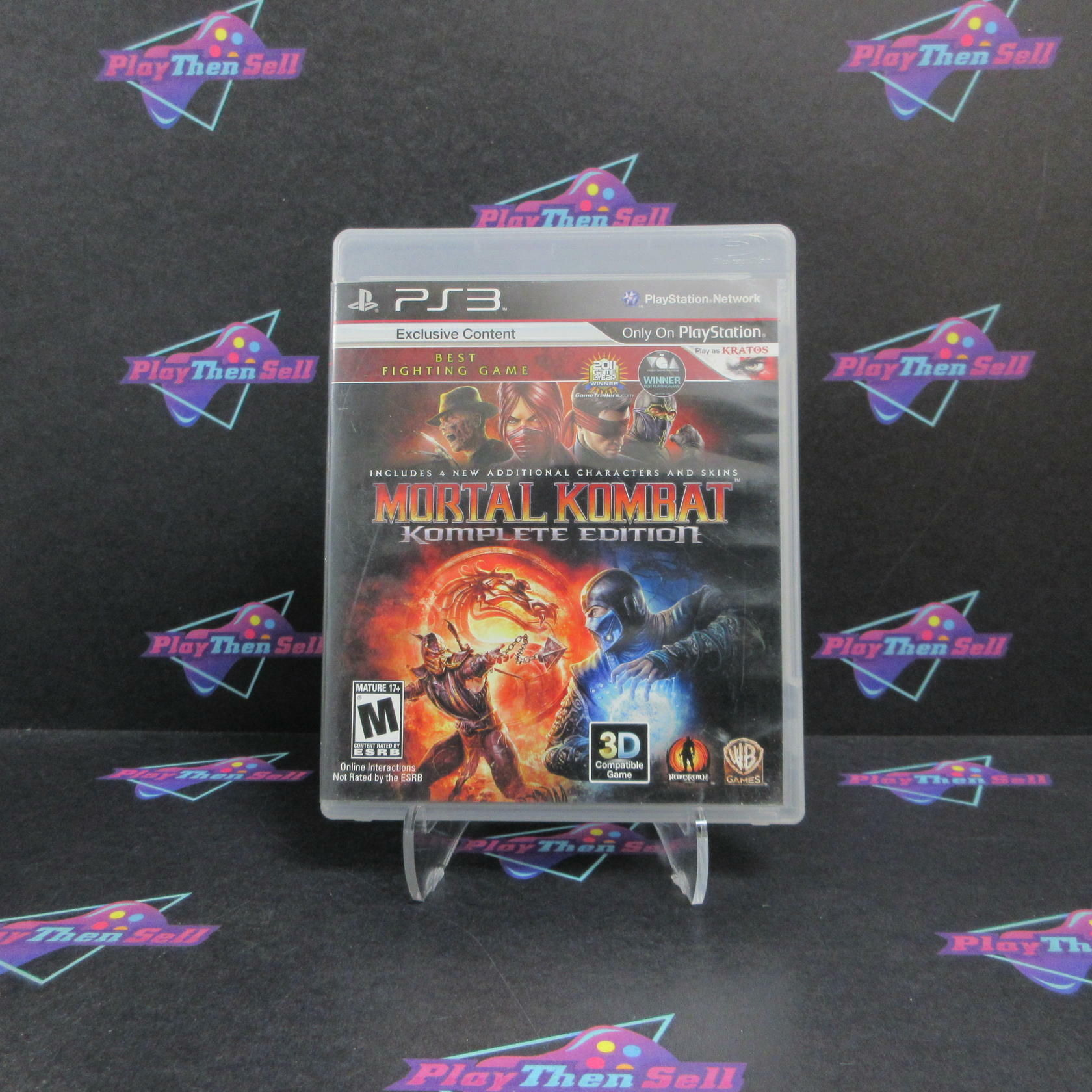 Mortal Kombat Komplete Edition PS3 PlayStation 3 Complete - Very Good