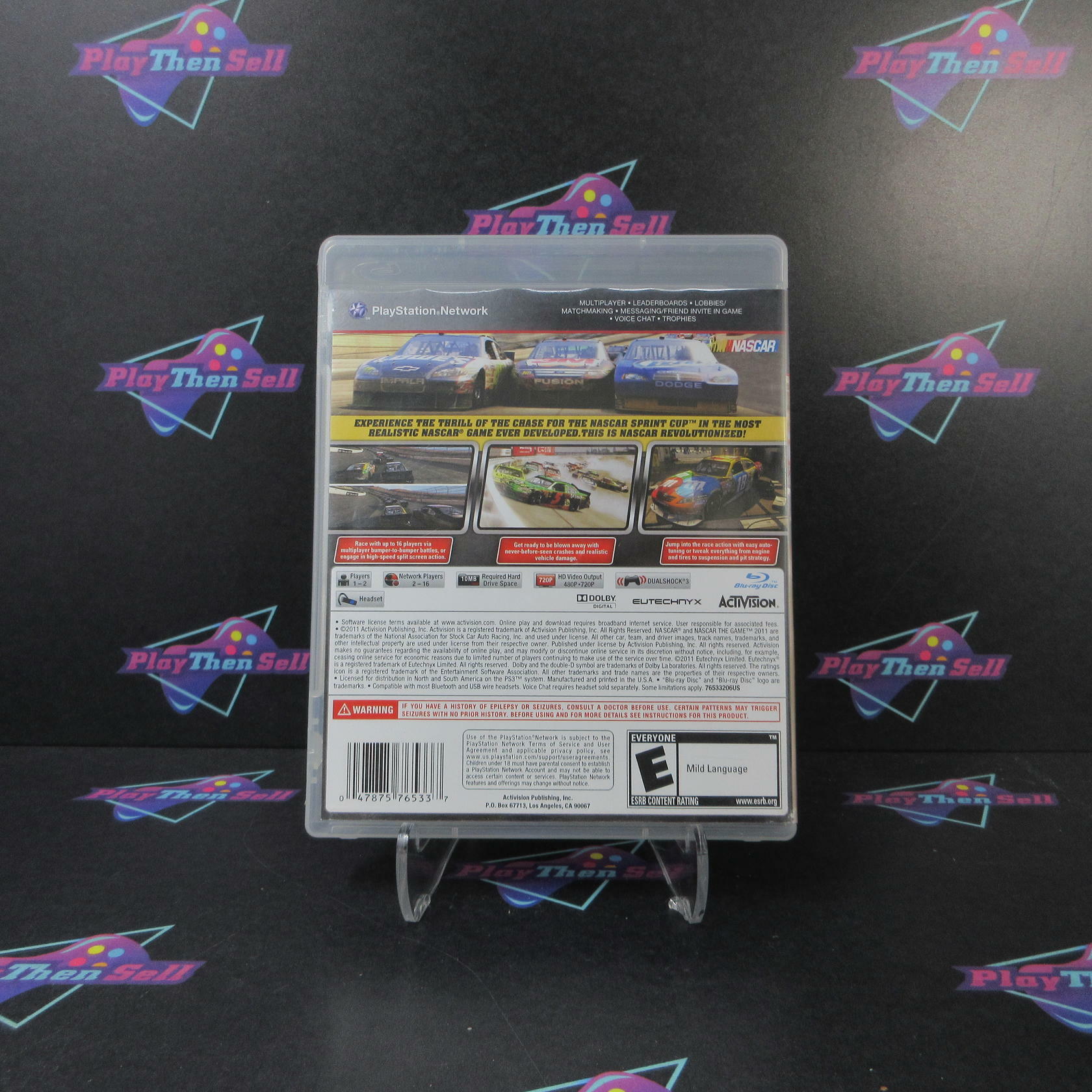 NASCAR The Game 2011 PS3 PlayStation 3 Complete - Very Good