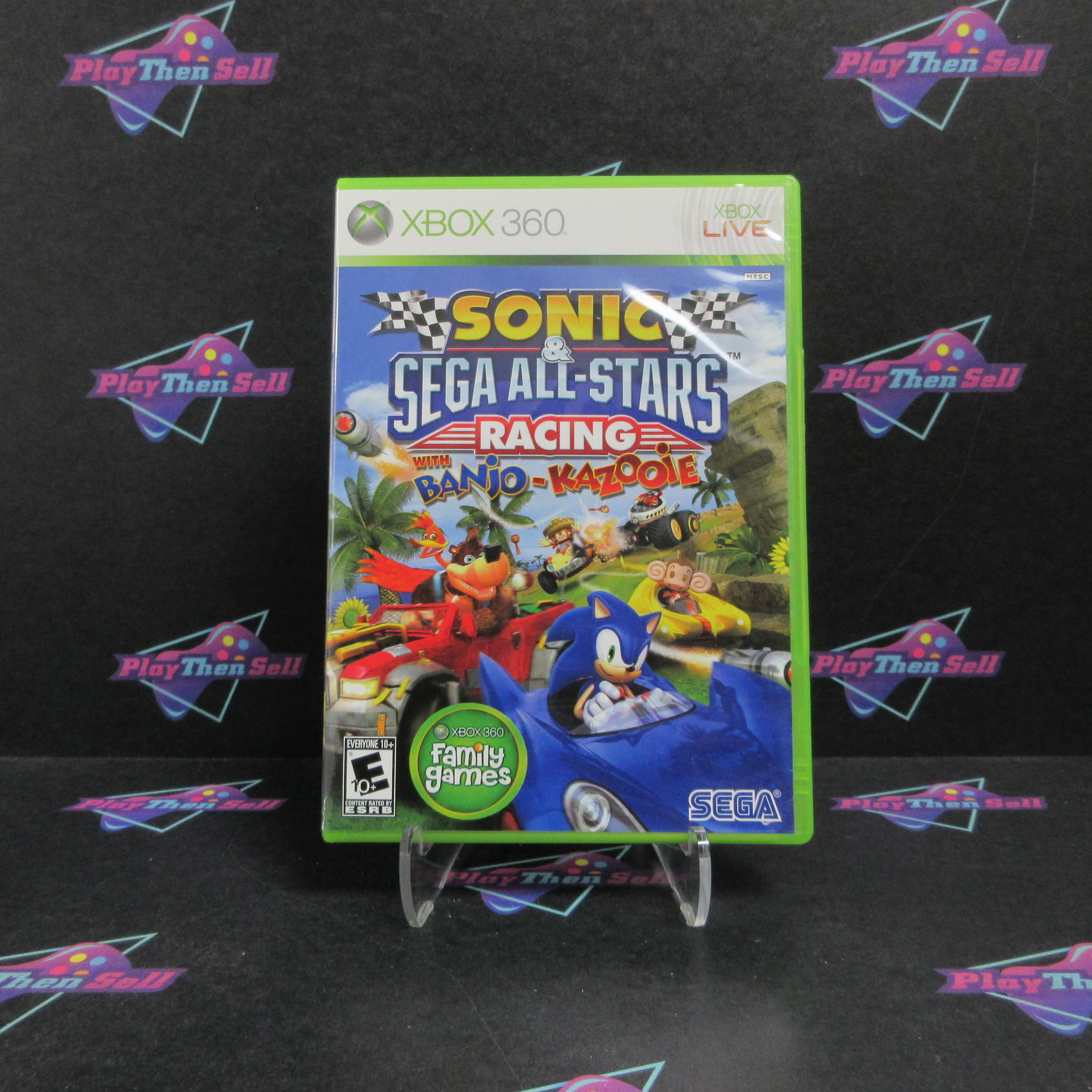 Sonic & SEGA All-Stars Racing Xbox 360 Complete - Excellent