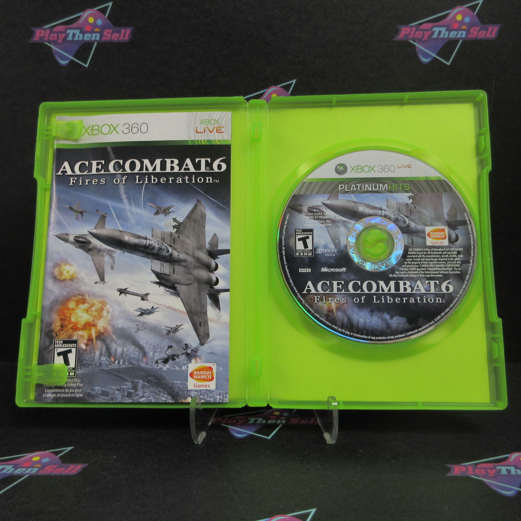 Ace Combat 6 Fires of Liberation Xbox 360 PH Complete - Refurbished