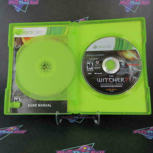 Witcher 2 Assassins Of Kings Enhanced Xbox 360 + CD Complete - Excellent