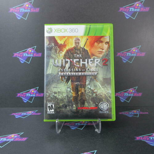 Witcher 2 Assassins Of Kings Enhanced Xbox 360 + CD Complete - Excellent