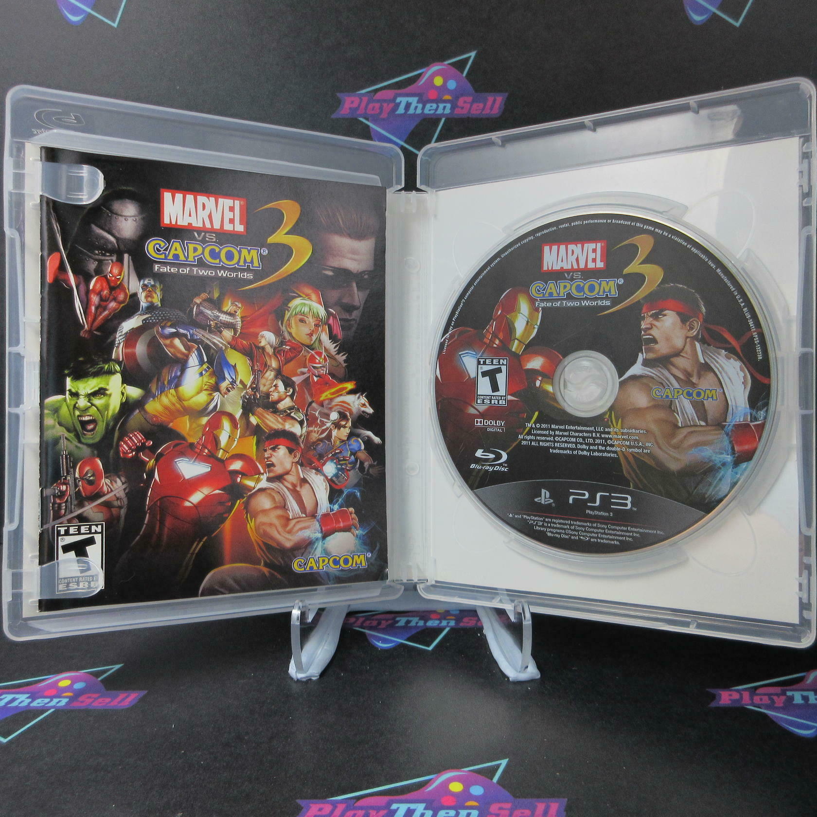 Marvel vs Capcom 3 Fate of Two Worlds PS3 PlayStation 3 - Excellent