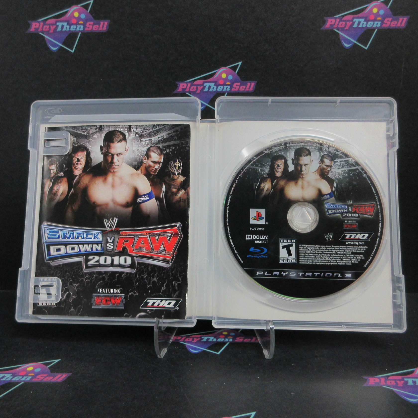 WWE SmackDown vs Raw 2010 PS3 PlayStation 3 Complete - Very Good