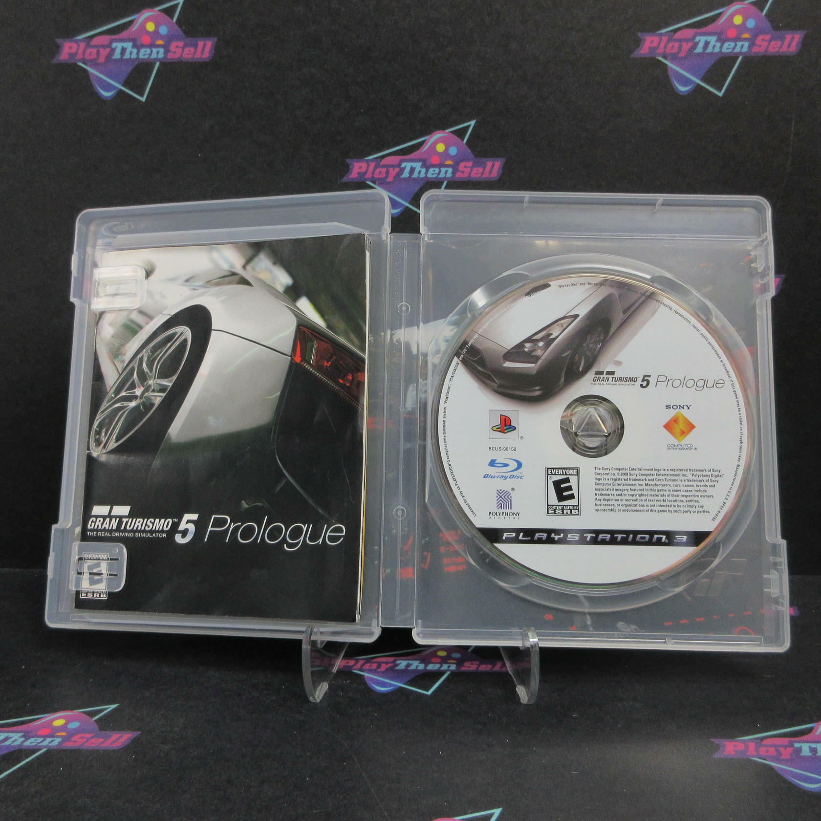 Gran Turismo 5 Prologue PS3 PlayStation 3 + Reg Card Complete - Very Good