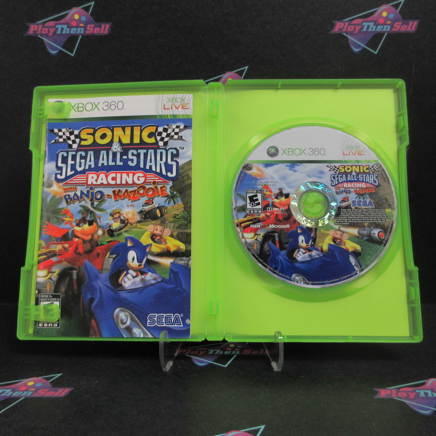 Sonic & SEGA All-Stars Racing Xbox 360 Complete - Excellent