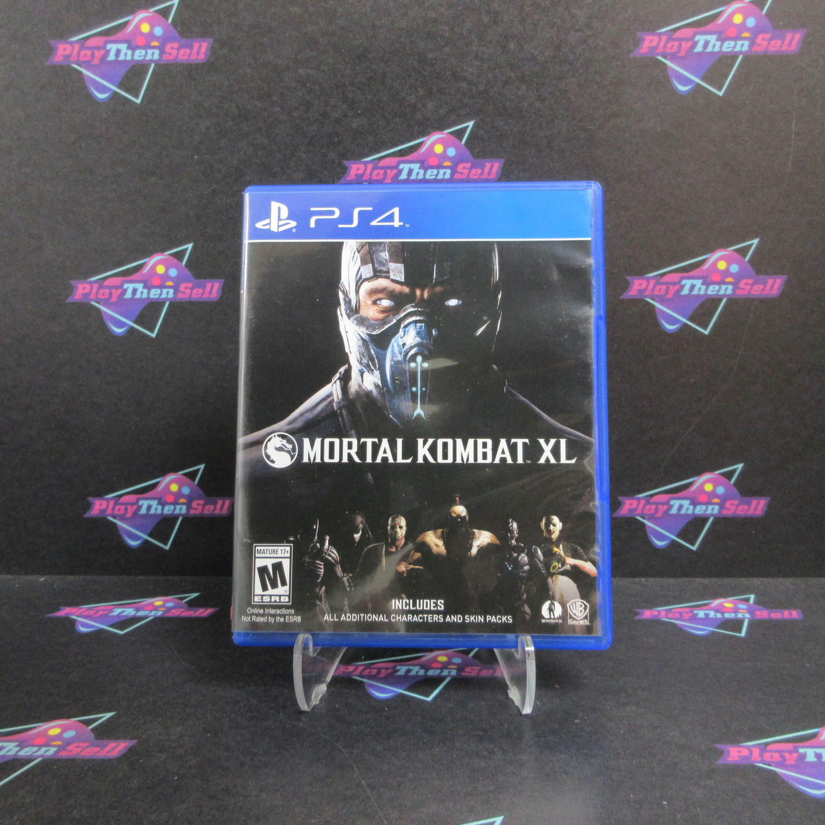 Mortal Kombat XL PS4 PlayStation 4 Complete - Very Good