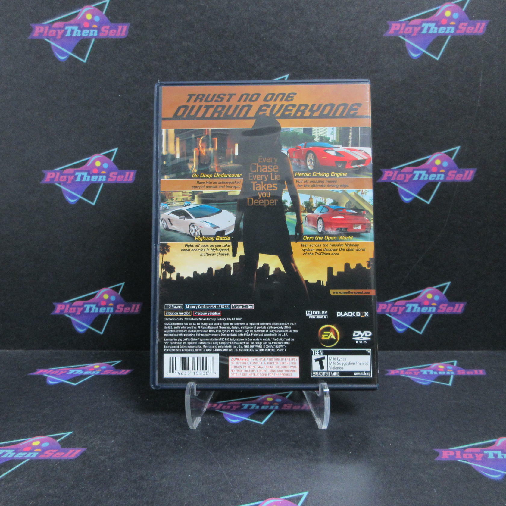 Need For Speed Undercover PS2 PlayStation 2 Complete - Refurbished