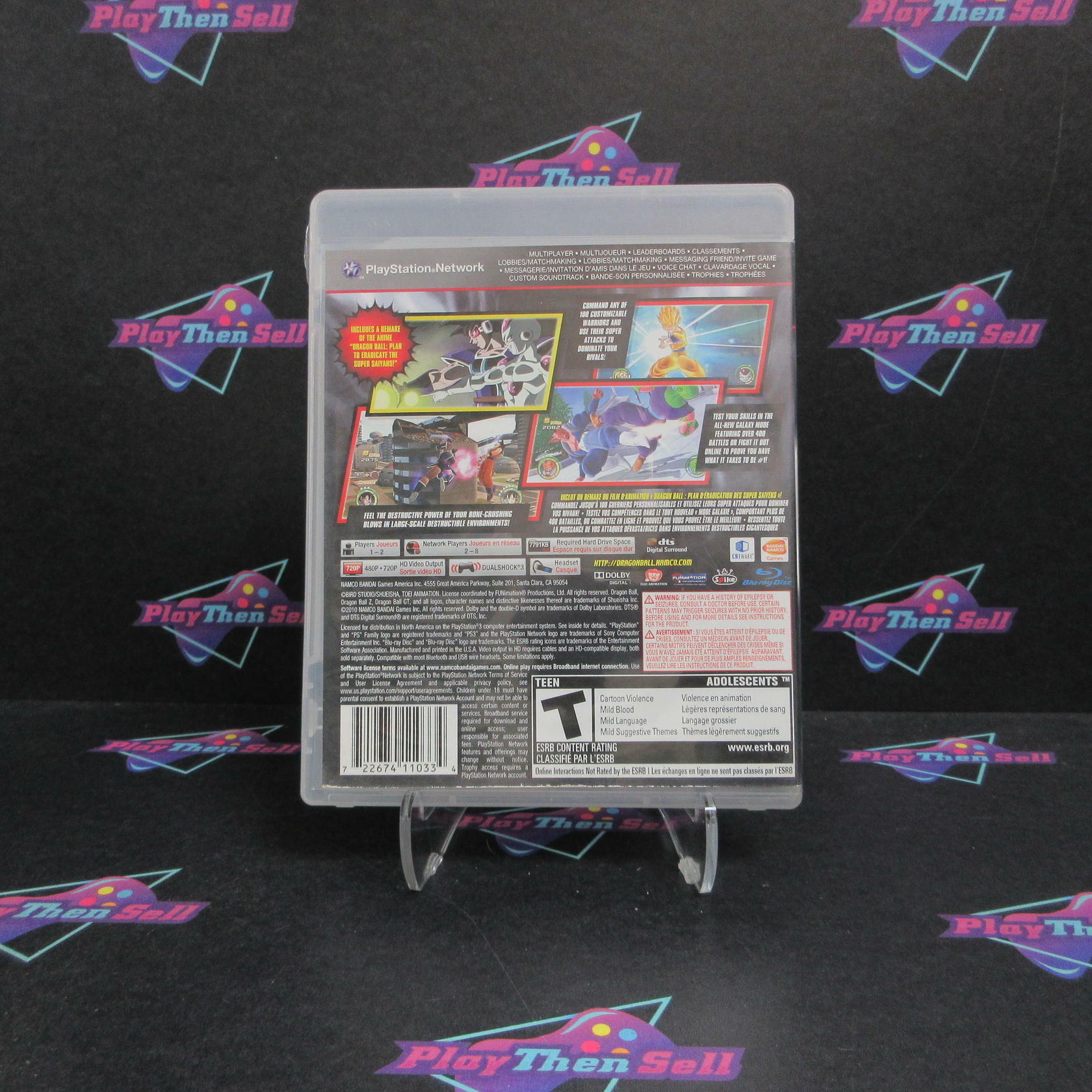 Dragon Ball Raging Blast 2 PS3 PlayStation 3 Complete - Very Good