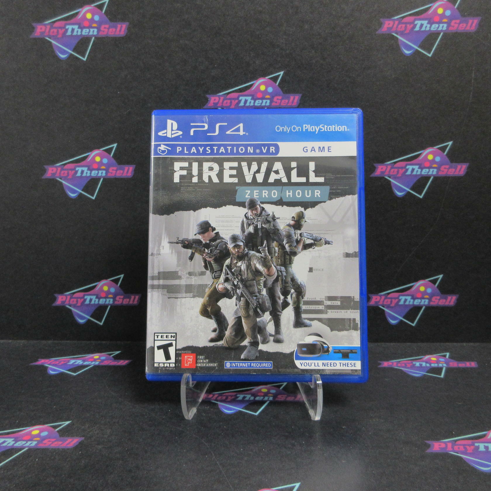 Firewall Zero Hour PS4 PlayStation 4 PSVR Complete - Very Good